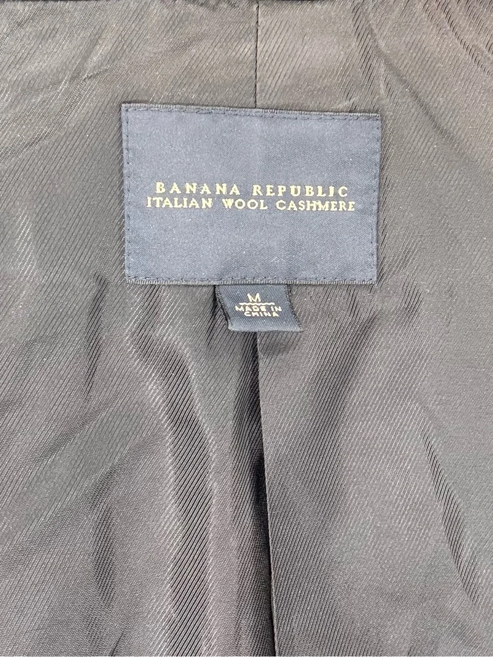 Banana Republic Cashmere Wool Men's Coat